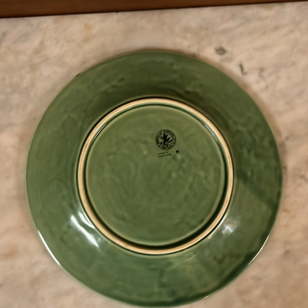 Bordallo Pinheiro-Made In Portugal 🇵🇹-Leaf Plate-10” - Picture 7 of 12